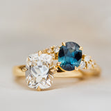 18ct yellow gold bespoke engagement rings