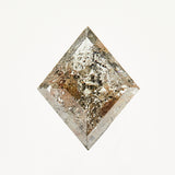 1.10ct Kite Salt and Pepper Diamond with Brown Hues