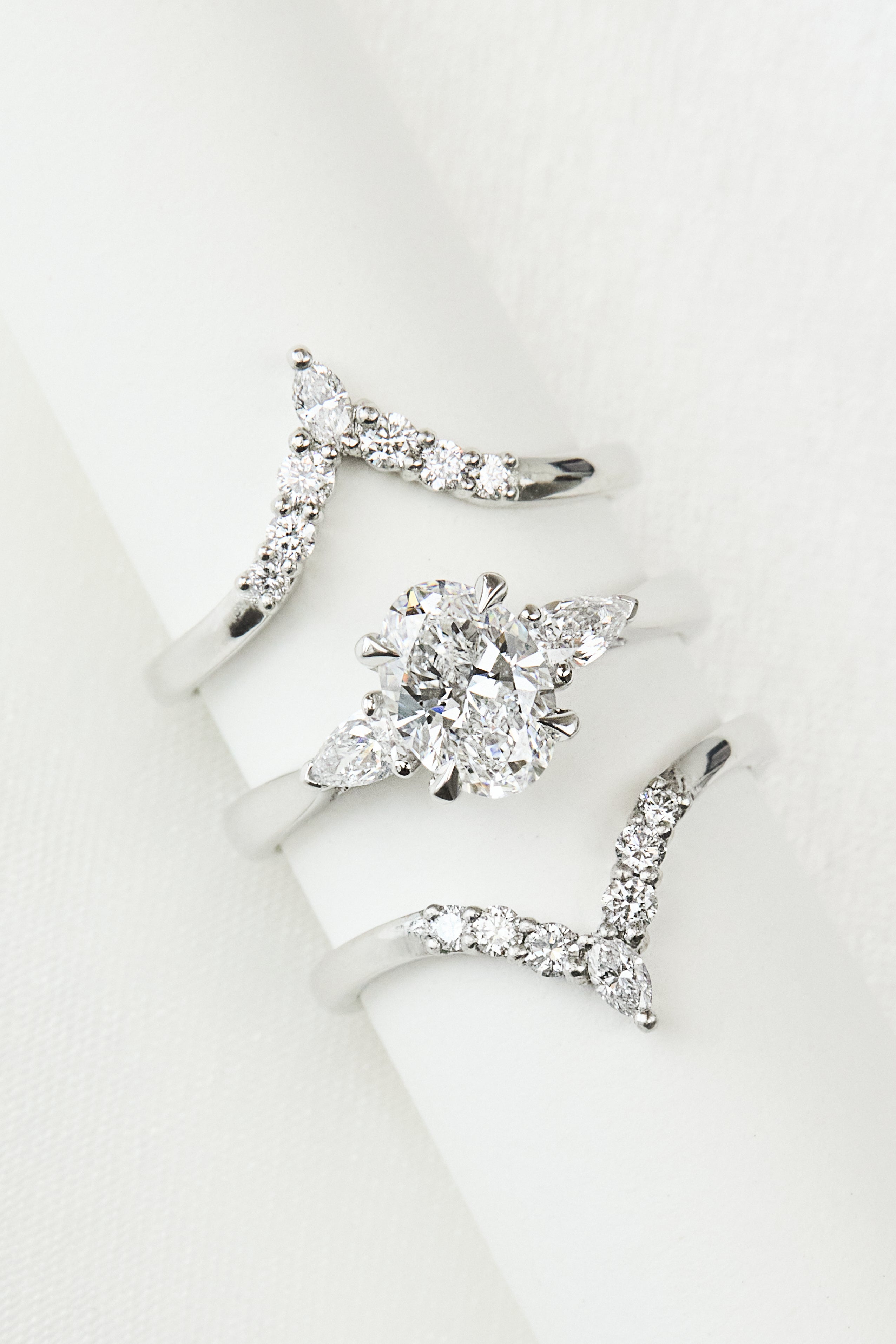 Oval Lab Grown Diamond Engagement Ring UK