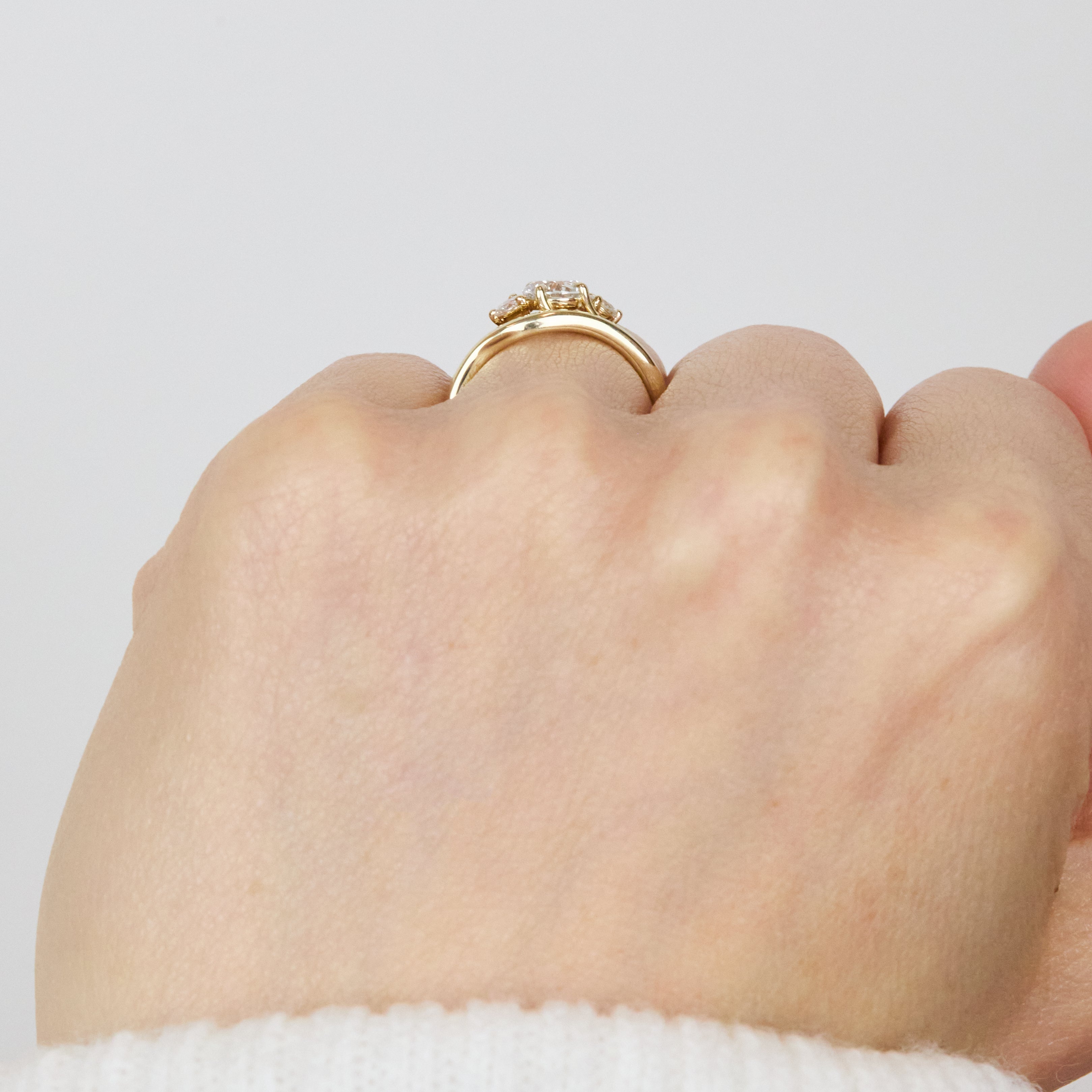 Bespoke Fitted Curved Wedding Ring