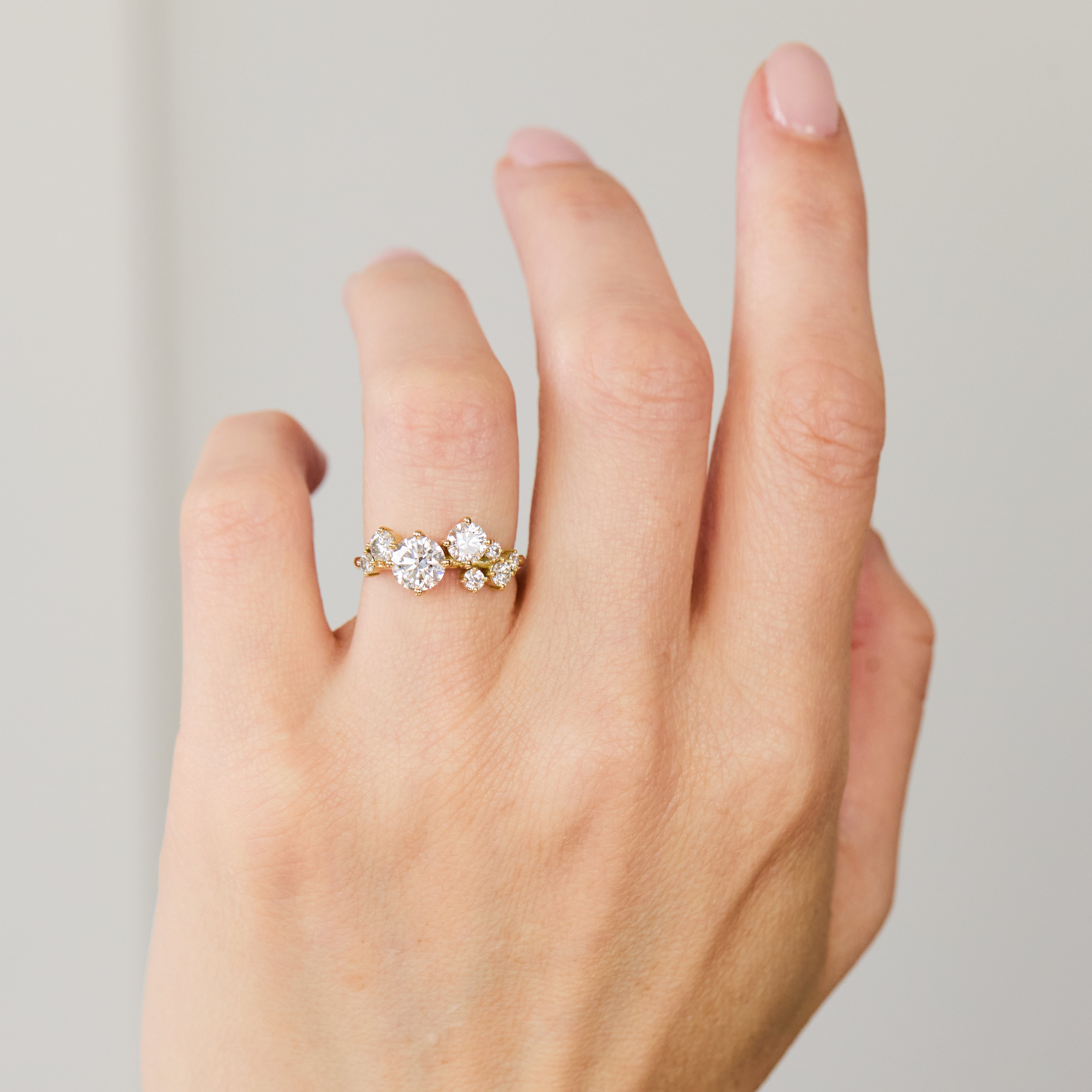 Lab grown diamond ring uk