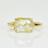 Coloured gemstone engagement rings