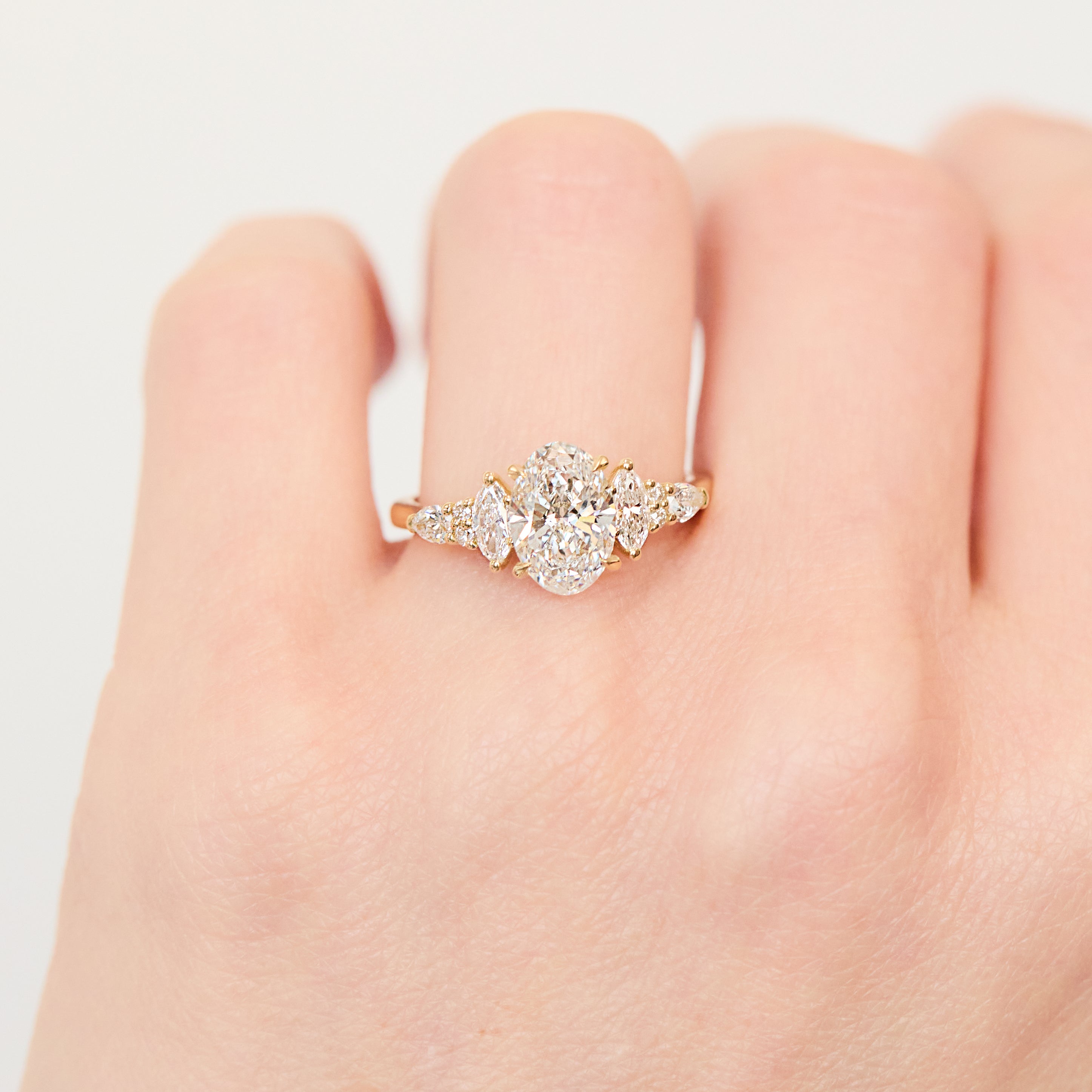 Lab grown diamond ring uk
