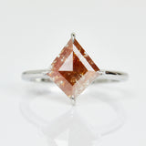Rustic Kite Diamond Ring