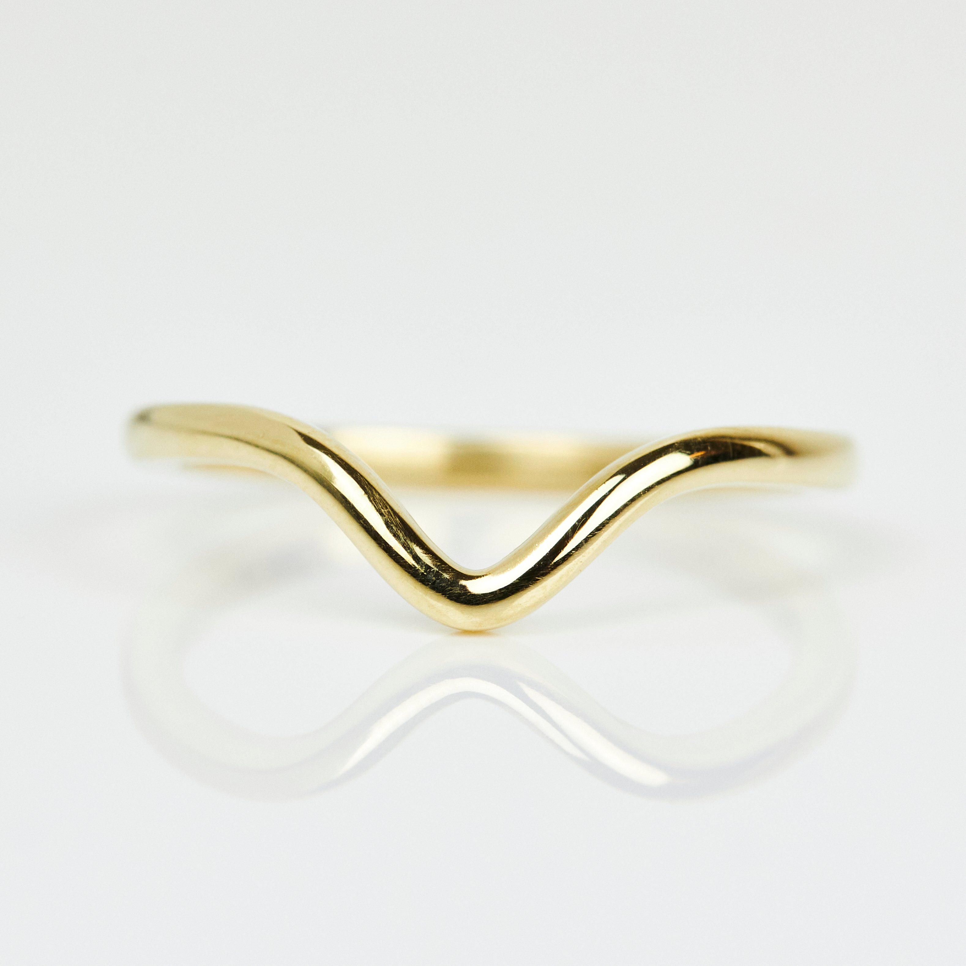 18ct yellow gold wedding ring women