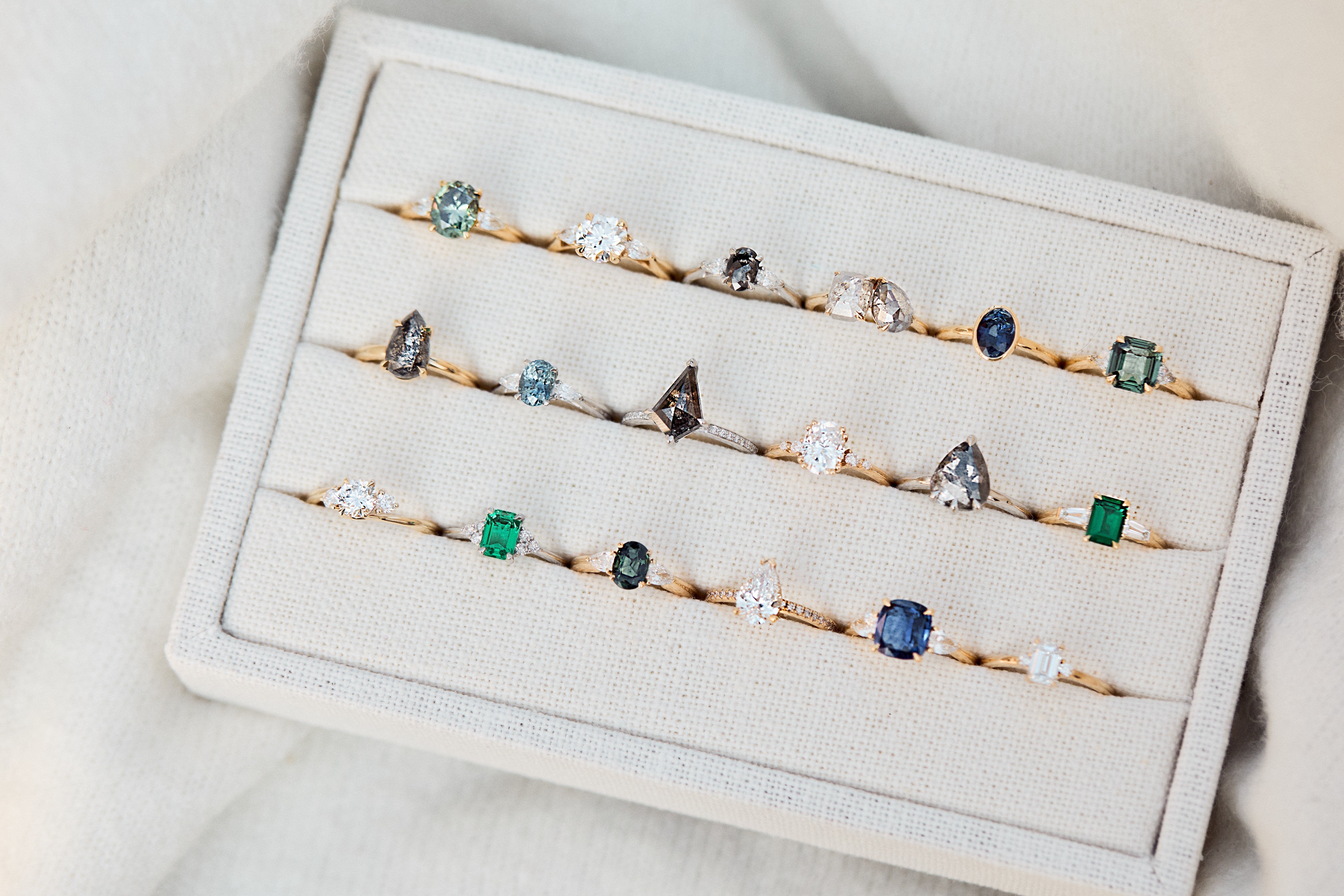 Pear Lab-Grown Diamond Engagement Ring