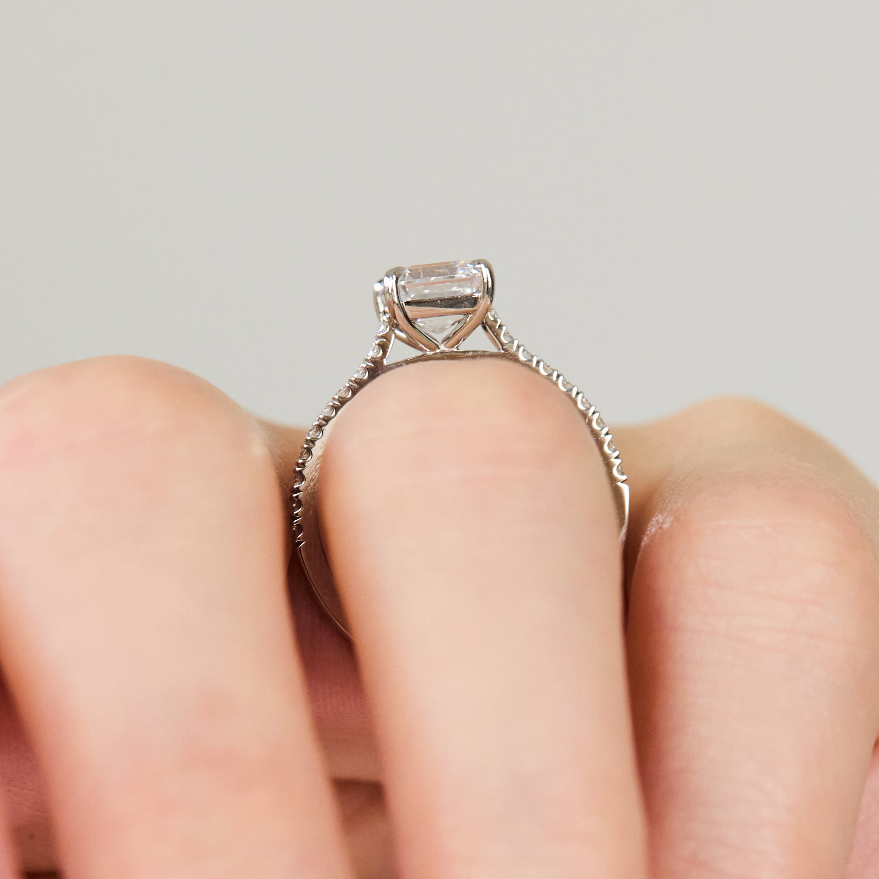 Custom engagement rings