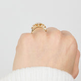 18ct Yellow Gold Round Lab Grown Diamond Engagement Ring