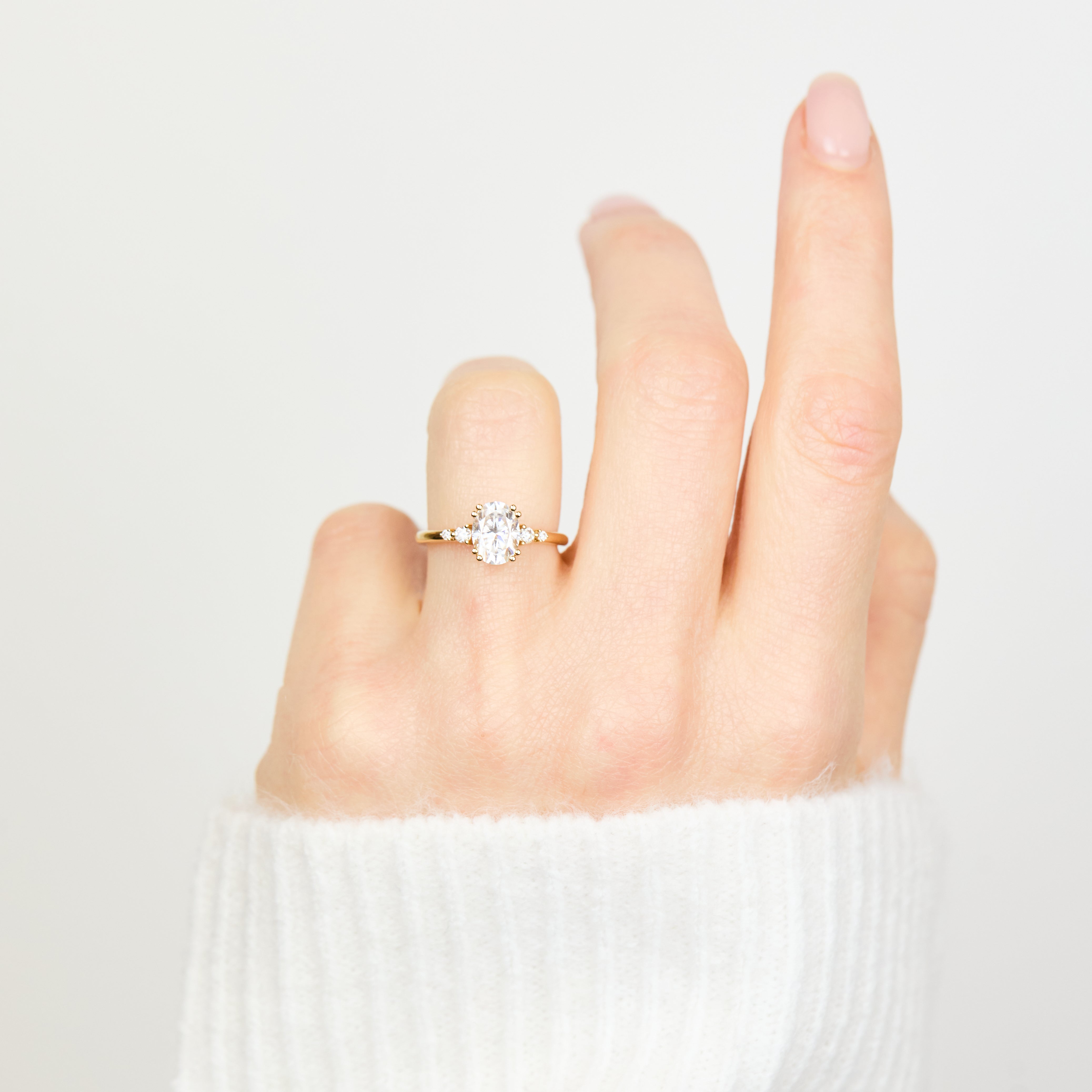 Lab grown diamond ring uk