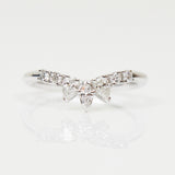 Platinum diamond wedding ring women