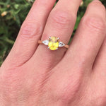 Sapphire engagement rings UK