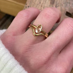 18ct yellow gold wedding ring women