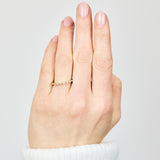 18ct yellow gold diamond wedding ring women