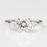 Round Brilliant Cut Lab-Grown Diamond Engagement Ring