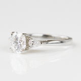 Round Brilliant Cut Lab-Grown Diamond Engagement Ring