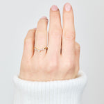 18ct yellow gold diamond wedding ring women