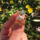 Shield Cut Diamond solitaire Rings