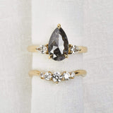 18ct yellow gold diamond wedding ring women