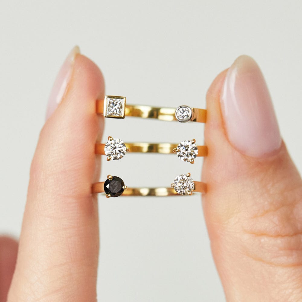 18ct yellow gold diamond wedding ring women