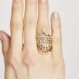 18ct yellow gold diamond wedding ring women