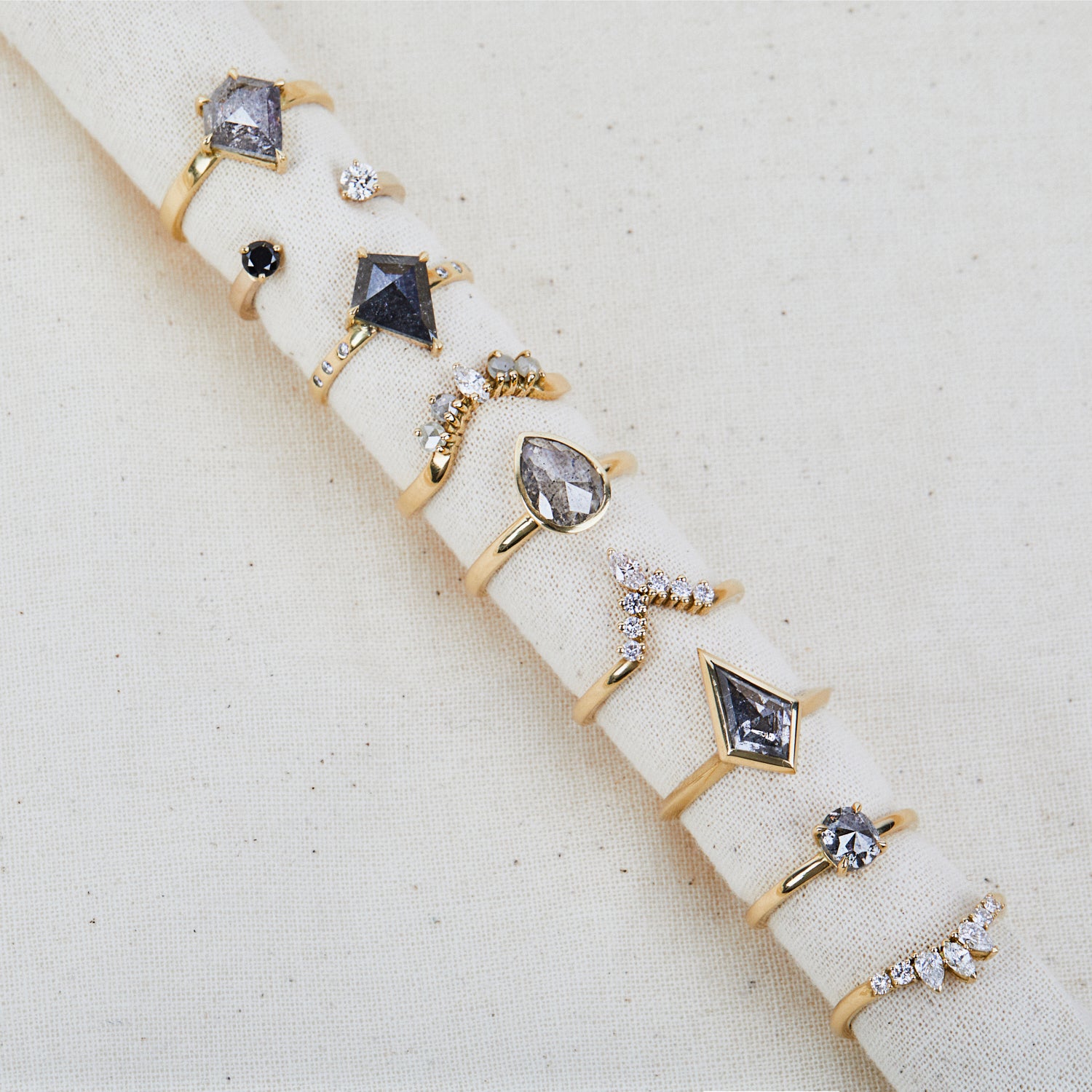 What are Salt and Pepper Diamonds?