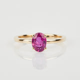 Coloured Gemstone Yellow Gold Ring