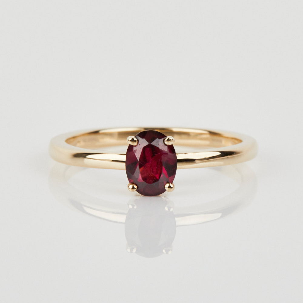 Coloured gemstone engagement rings