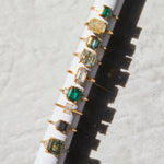 18ct yellow gold rings