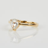 0.40ct Pear Shape Diamond Juno Ring