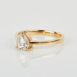 0.40ct Pear Shape Diamond Juno Ring