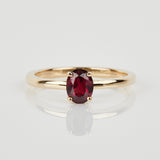 Coloured gemstone engagement rings