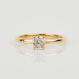 0.52ct Salt and Pepper Diamond Juno Ring