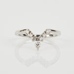 Platinum diamond wedding ring women