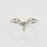 Platinum diamond wedding ring women