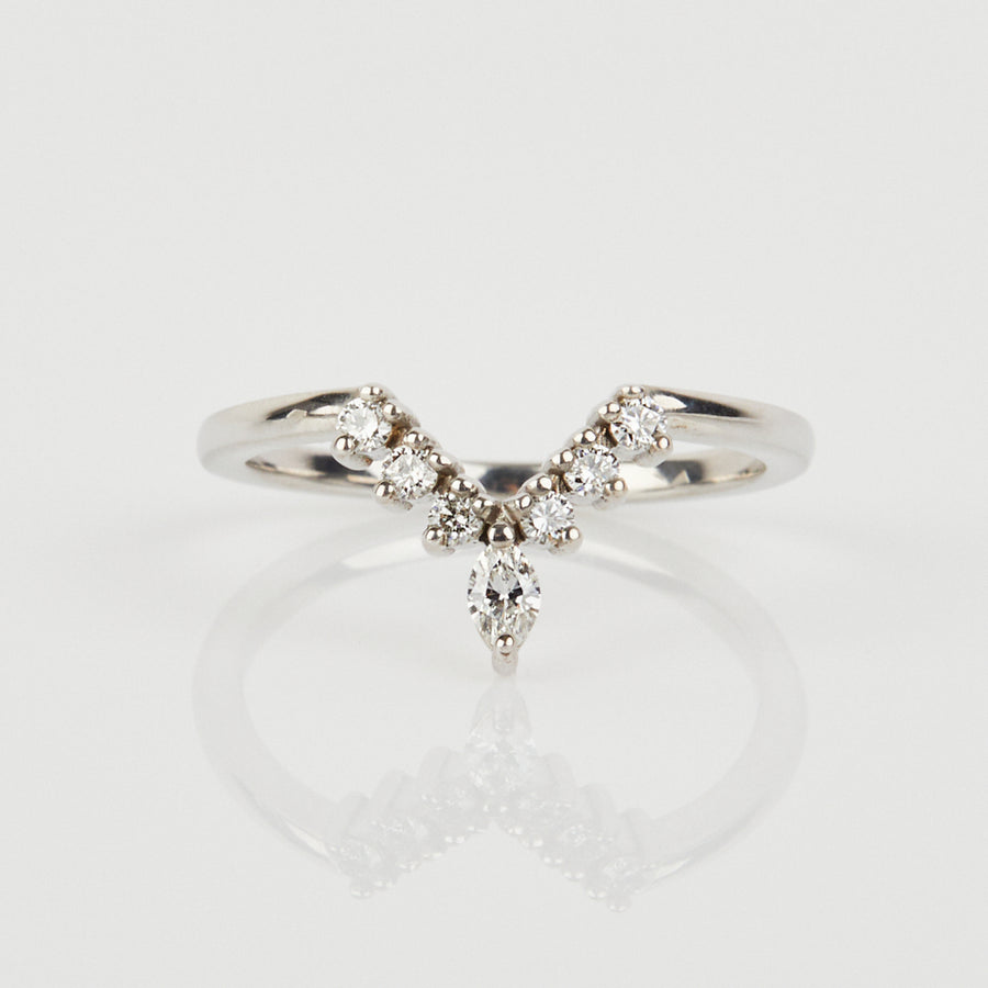 The Aura Diamond Wedding Ring