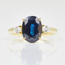 Sapphire engagement rings UK