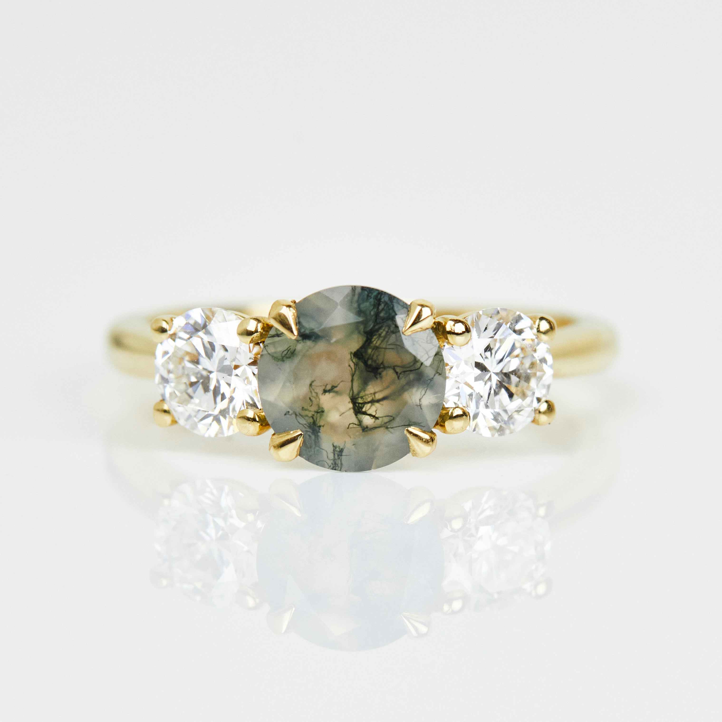 Custom engagement rings