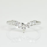 Platinum diamond wedding ring women