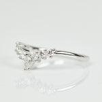 Platinum diamond wedding ring women