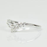 Platinum diamond wedding ring women