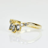 18ct yellow gold diamond wedding ring women