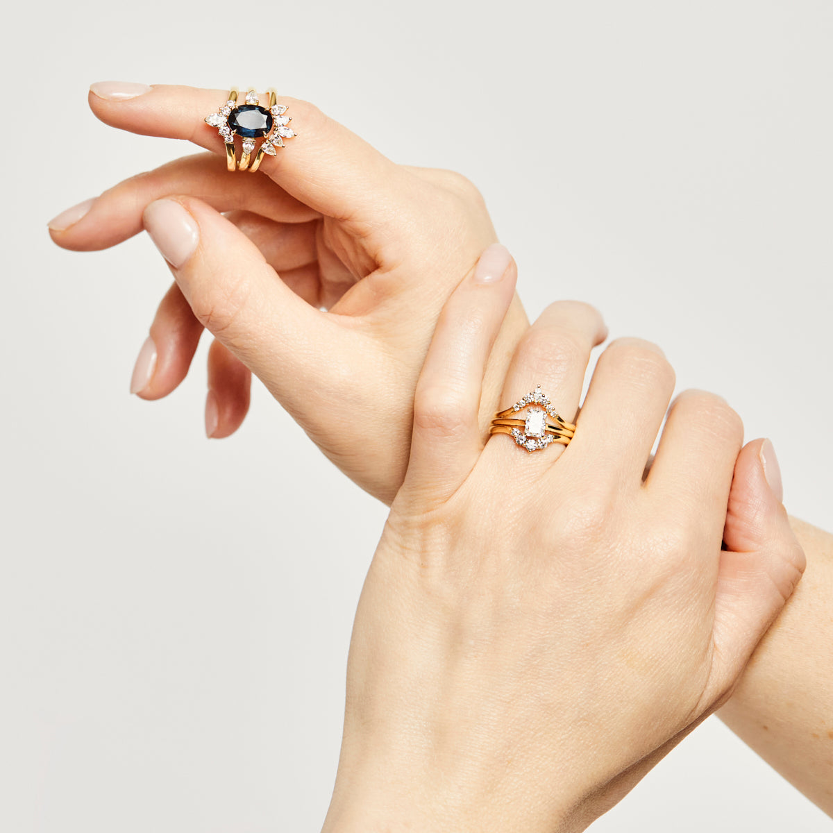 Sapphire engagement rings UK
