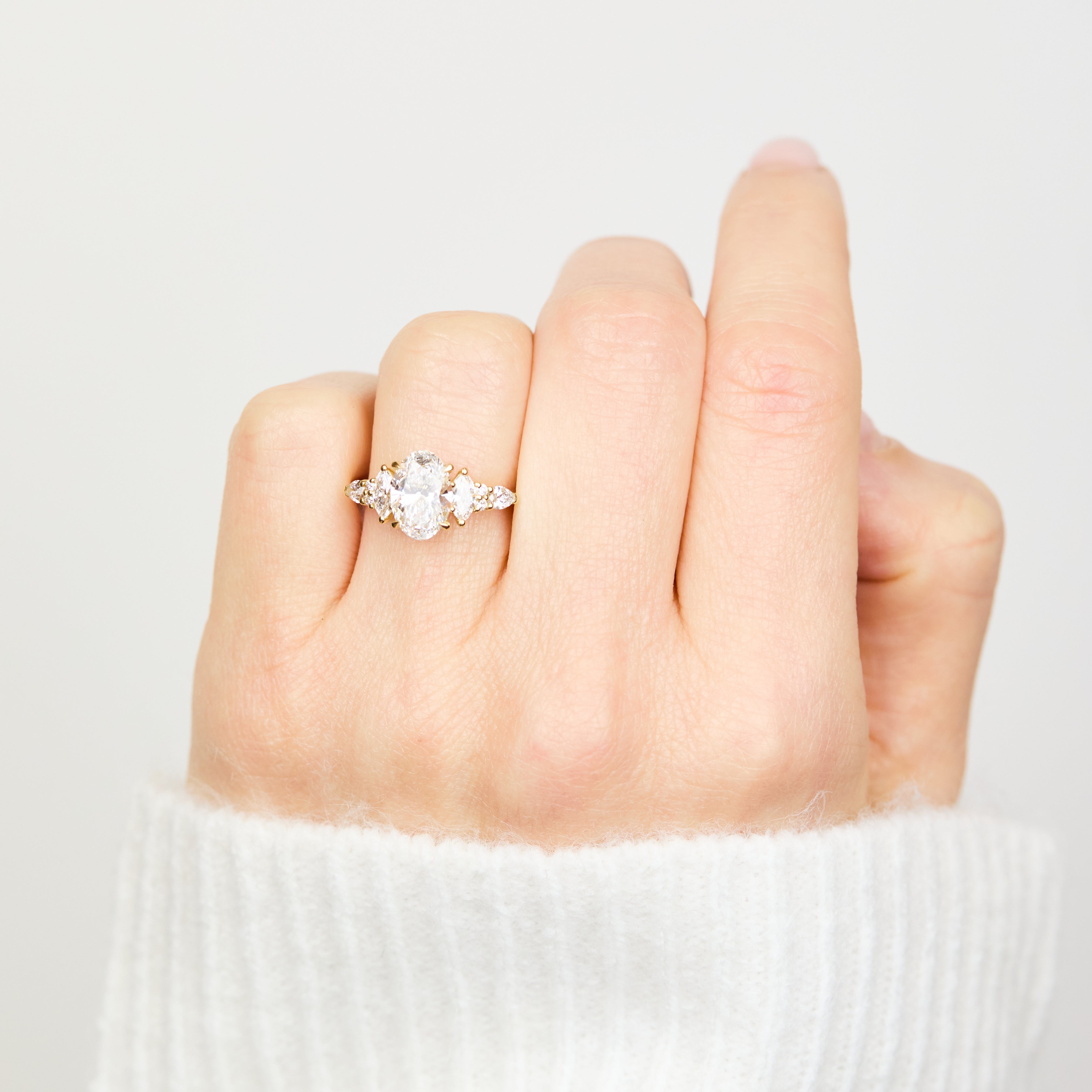 Lab grown diamond ring uk