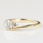 Round Brilliant Cut Lab-Grown Diamond Engagement Ring, One Of A Kind