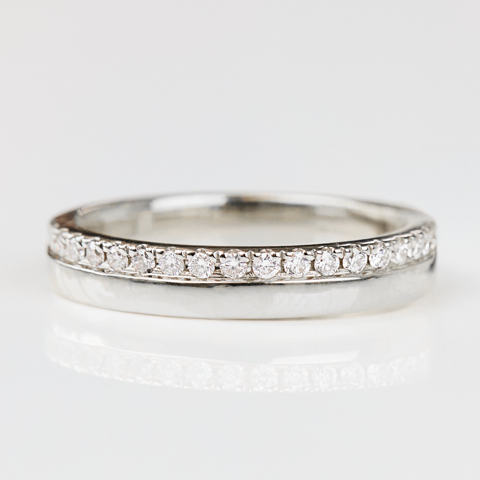 Platinum Diamond Wedding Band