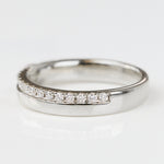 Platinum Diamond Wedding Band