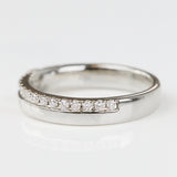 Platinum Diamond Wedding Band