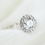 Round Brilliant Cut Lab-Grown Diamond Engagement Ring