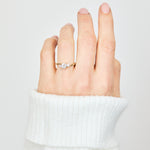 Round Brilliant Cut Lab-Grown Diamond Engagement Ring, One Of A Kind