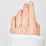 Pear Lab-Grown Diamond Engagement Ring